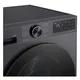 LG F4WX709YB Waschmaschine 9 kg 1350 U/min schwarz