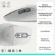 Logitech Signature Comfort Plus MK880 Weiß Maus-Tastaturkombination, kabellos, Bluetooth, Anpassbar via Logi Options+
