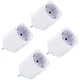 Shelly Plug M Gen3 White Smarter Zwischenstecker BT WLAN 4er Set weiß