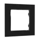 Shelly Wall Frame 1 Wandtaster Rahmen 1-fach Schwarz
