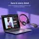 Lenovo ThinkPad Dual-Mode Bluetooth-Headset 8550 Grau, kabellos, USB-C, faltbar, ANC, Microsoft Teams zertifiziert, Sound by Bose