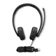 Lenovo USB-A Stereo Headset Gen 2 Schwarz, kabelgebunden, inkl. Steuereinheit