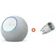Bundle: Amazon Echo Dot Max (2025) WLAN- und Bluetooth-Lautsprecher mit Alexa weiß + Shelly Plug S Gen3 white Zwischenstecker