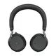 Jabra Evolve2 75 MS Stereo-Headset Schwarz, kabellos, Bluetooth, Link 390c Adapter, USB-C, Microsoft Teams zertifiziert