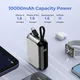 4smarts Powerbank Pocket mit USB-C Kabel 10000mAh - silber