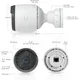 Ubiquiti UniFi Video Camera G6 Bullet Outdoor 4K InfraRot IP66 PoE UVC-G6-Bullet-W weiß
