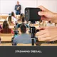 Logitech Mevo Start for Business 4K-Kamera zum Live Streaming, kabellos, Bluetooth, WLAN (WiFi), USB-C, microSD Slot