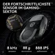 Logitech G PRO X Superlight 2c Schwarz Gaming Maus, kompakt, kabellos, 2.4 GHz Empfänger, 8000 Hz Signalrate, 44K Hero 2 Sensor