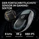 Logitech G PRO X Superlight 2c Weiß Gaming Maus, kompakt, kabellos, 2.4 GHz Empfänger, 8000 Hz Signalrate, 44K Hero 2 Sensor