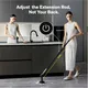 HOTO Flexi Cordless Spin Scrubber HFE0030GL – Kabellose elektrische Reinigungsbürste mit Teleskopstiel, Akku & 6 Bürstenaufsätzen