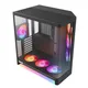 NZXT H6 Gaming PC Gehäuse Midi-Tower Schwarz Seitenfenster