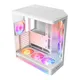 NZXT H6 Gaming PC Gehäuse Midi-Tower Weiß Seitenfenster