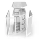 NZXT H6 Gaming PC Gehäuse Midi-Tower Weiß Seitenfenster
