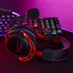 HyperX Cloud Alpha Gaming-Headset Schwarz-/Rot, kabellos, 2.4Ghz Empänger, bis zu 300 Stunden Akkulaufzeit
