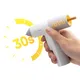 HOTO  QWRJQ002 Akku-Heißklebepistole Schnellaufheizung, Automatischer Klebstoffzufuhr, USB-C