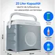 Medion MD10735 TC30 Kühlbox Kühl und Warm 25L Kapazität 5V USB, 12V -220-240V grau