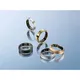 RingConn Smart Ring Gen3 für Frauen und Männer - poliertes Silber Größe 7