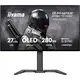 iiyama G-Master GOB2701QSC-B1 26.5" QHD wOLED Gaming Monitor 280 Hz DP/HDMI/USB-C PD65W