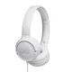 JBL TUNE 500 weiß - Kabelgebundener On-Ear-Kopfhörer Mikrofon
