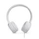 JBL TUNE 500 weiß - Kabelgebundener On-Ear-Kopfhörer Mikrofon