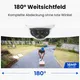 Reolink Duo Series P757 PCDUOB8K02 16MP Dual-Objektiv PoE Überwachungskamera | 180° Panorama | KI-Erkennung | ColorX Nachtsicht