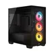 Corsair 2800X Gaming PC Gehäuse Midi-Tower Seitenfenster