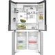 Siemens KF96DPPEA iQ700 Freistehende Kühl-Gefrier-Kombination Chrome