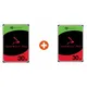Seagate 2er Set IronWolf Pro NAS HDD ST30000NT011 60 TB - 2x 30 TB 3,5 Zoll SATA 6 Gbit/s CMR