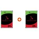 Seagate 2er Set IronWolf Pro NAS HDD ST24000NT002 48 TB - 2x 24 TB 3,5 Zoll SATA 6 Gbit/s CMR