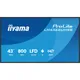 iiyama ProLite LH4366UHSB-B1AG 108cm (43") 4K UHD Monitor HDMI/DP/USB-C