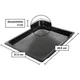 Bosch HEZ631070 Backblech, 30 x 455 x 375 mm, spülmaschinengeeignet
