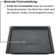 Bosch HEZ631070 Backblech, 30 x 455 x 375 mm, spülmaschinengeeignet