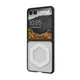 UAG Urban Armor Gear Mouve Case mit Magnet-Modul Samsung Galaxy Z Flip8 Ice (transparent)/schwarz