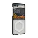 UAG Urban Armor Gear Mouve Case mit Magnet-Modul Samsung Galaxy Z Flip8 Ice (transparent)/schwarz