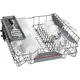 Bosch SMI4EAS28E Serie 4 Geschirrspüler 60 cm Nischenbreite (Teilintegrierbar) EEK: A