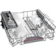 Bosch SMU4EAS28E Serie 4 Geschirrspüler 60 cm Nischenbreite (Unterbau) EEK: A