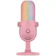 Razer Seiren V3 Chroma 32-Bit DSP Gaming-Mikrofon Quartz/ Rosa – KI-Audio, Chroma RGB, Tap-to-Mute & Profi-Sound für Streaming