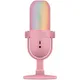Razer Seiren V3 Chroma 32-Bit DSP Gaming-Mikrofon Quartz/ Rosa – KI-Audio, Chroma RGB, Tap-to-Mute & Profi-Sound für Streaming