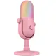 Razer Seiren V3 Chroma 32-Bit DSP Gaming-Mikrofon Quartz/ Rosa – KI-Audio, Chroma RGB, Tap-to-Mute & Profi-Sound für Streaming
