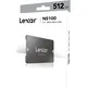 Lexar NS100 SATA SSD 512GB 2.5" SATA III