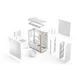 Fractal Design Summit Gaming PC Gehäuse Midi-Tower Chalk White
