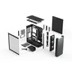 Fractal Design Define One Gaming PC Gehäuse Midi-Tower Dark Light Tint Seitenfenster