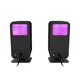 Klipsch ProMedia Lumina 2.1 Computerlautsprecher mit LED-Beleuchtung