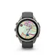 Garmin Fenix 9 Pro - 47 mm, AMOLED Graphit/Schwarz Titan mit QuickFit®-Silikon-Armband