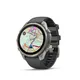 Garmin Fenix 9 Pro - 47 mm, AMOLED LTE Graphit/Schwarz Titan mit QuickFit®-Silikon-Armband