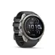 Garmin Fenix 9 Pro - 51 mm, AMOLED LTE Graphit/Schwarz Titan mit QuickFit®-Silikon-Armband