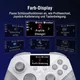 ASUS ROG Raikiri II Pro PC Controller Weiß – Premium Gaming-Controller mit 8K-Abtastrate und Hot-Swap-TMR-Joysticks