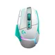Logitech G G502 X PLUS LIGHTSPEED Weiß-/Mint Gaming Maus – Kabellose High-End Gaming-Maus mit HERO 44K Sensor und LIGHTFORCE Hybrid Switches
