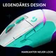 Logitech G G502 X PLUS LIGHTSPEED Weiß-/Mint Gaming Maus – Kabellose High-End Gaming-Maus mit HERO 44K Sensor und LIGHTFORCE Hybrid Switches
