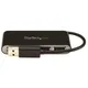 StarTech.com 4-Port USB 2.0 Hub 4x USB-A, 480 Mbit/s, mit integriertem Kabel